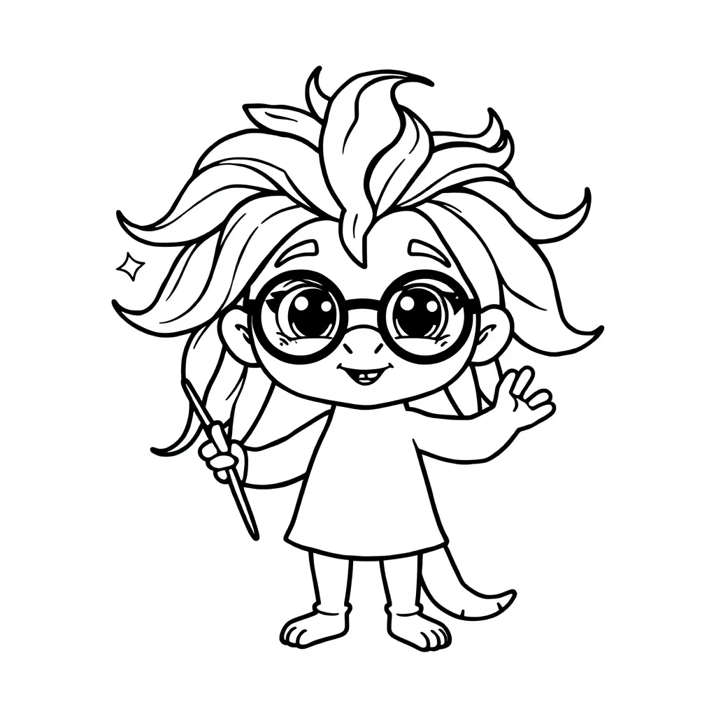 Plantilla para colorear para niños