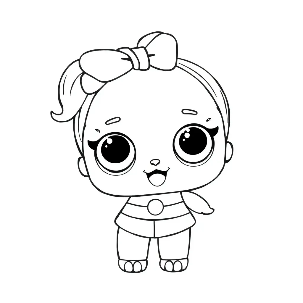 Plantilla para colorear para niños