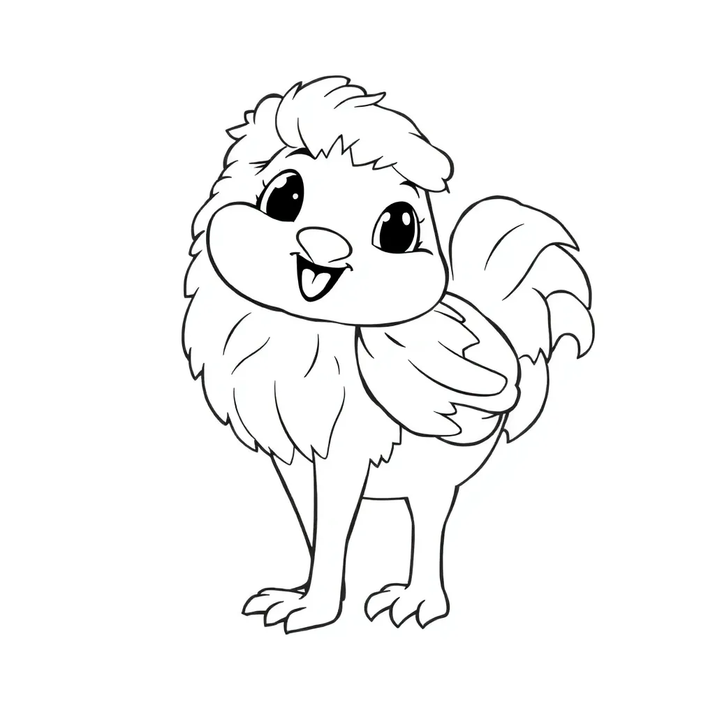 Plantilla para colorear para niños