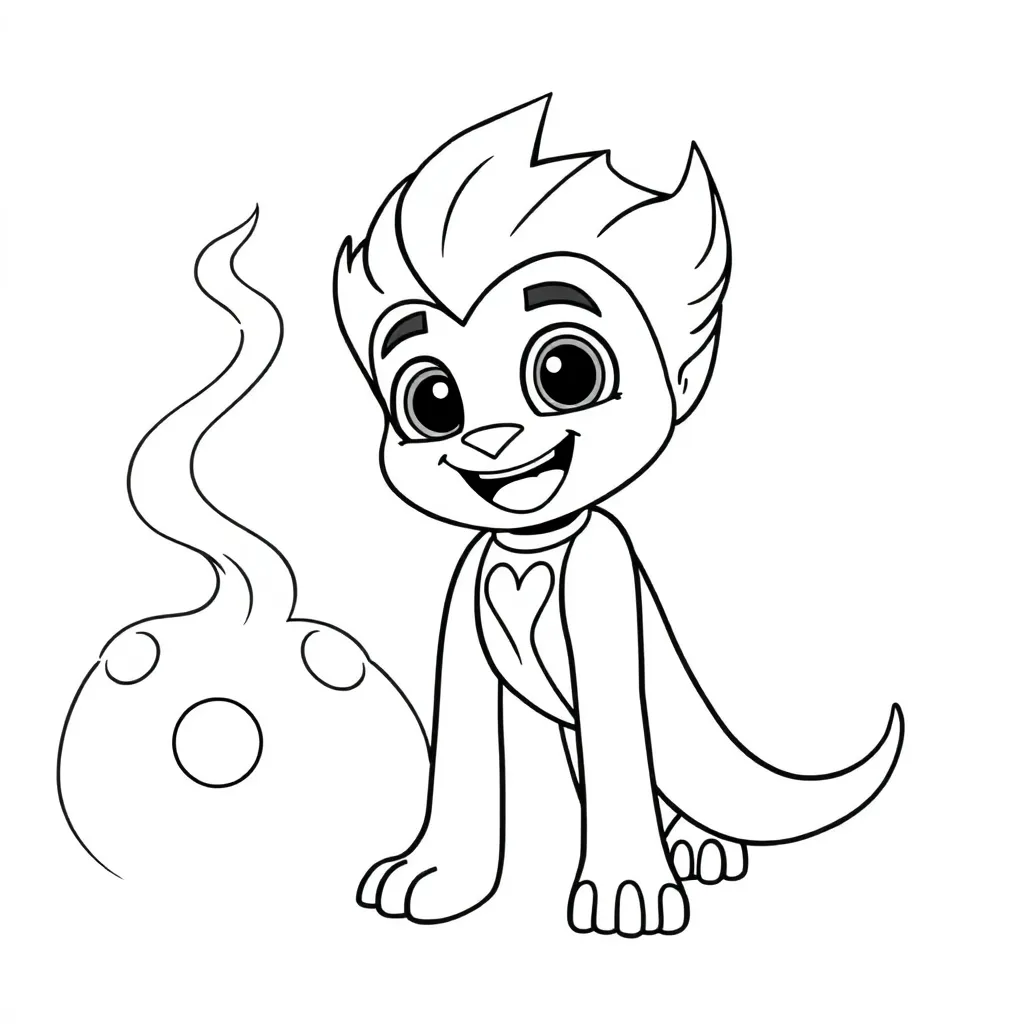 Plantilla para colorear para niños