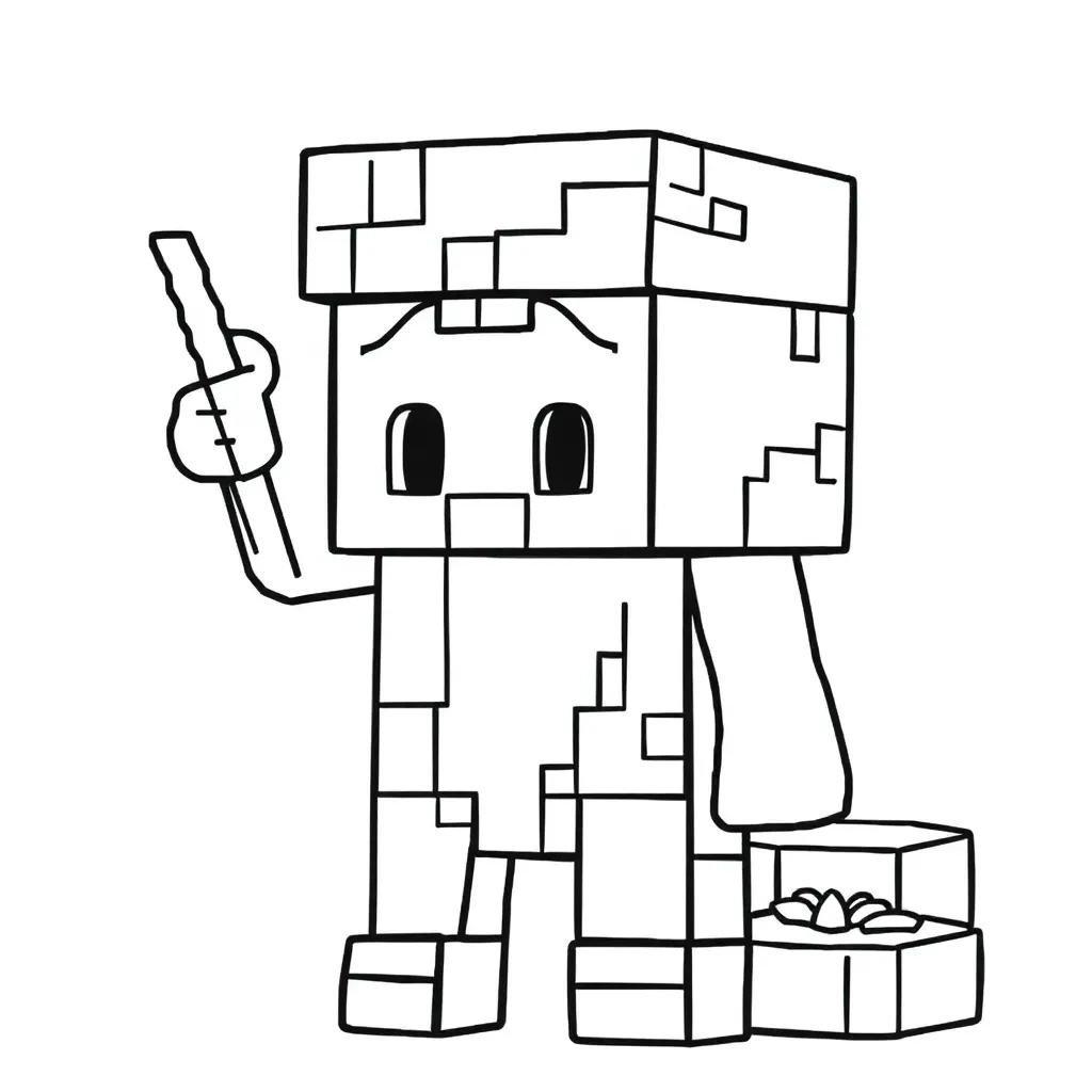 Plantilla para colorear para niños