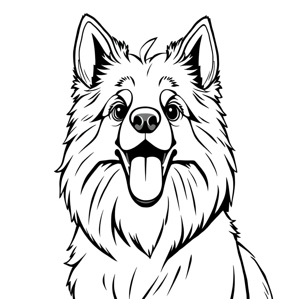 Plantilla para colorear para niños