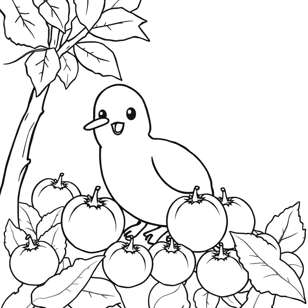 Plantilla para colorear para niños