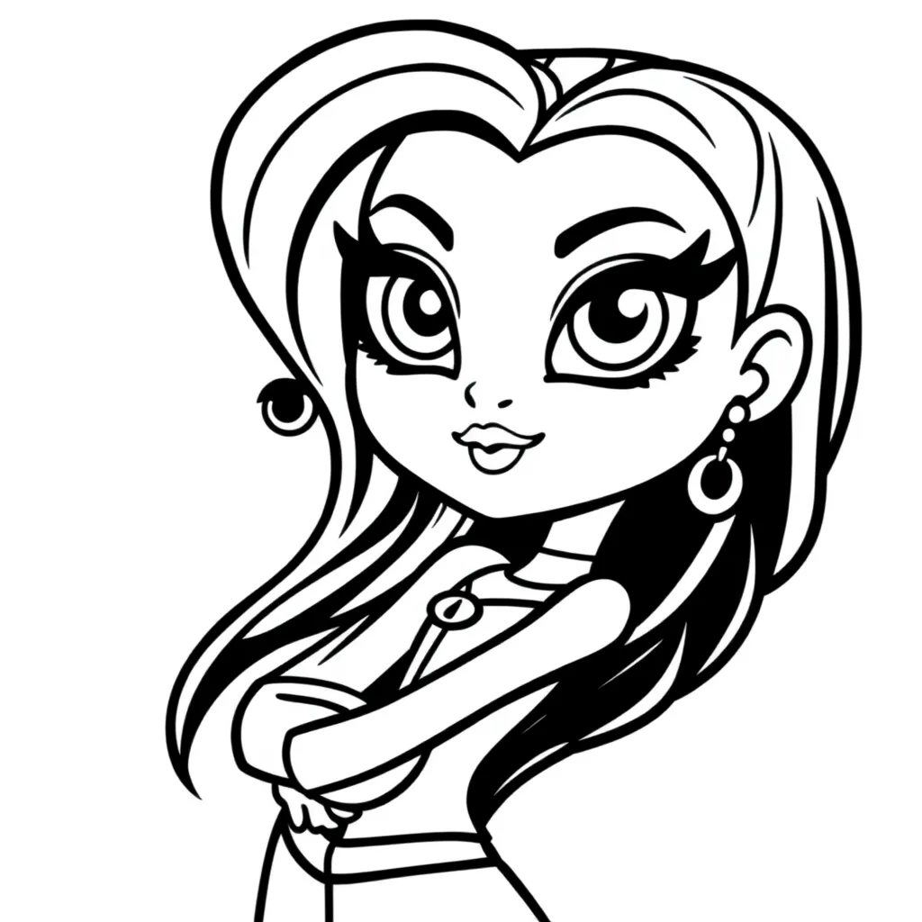 Plantilla para colorear para niños