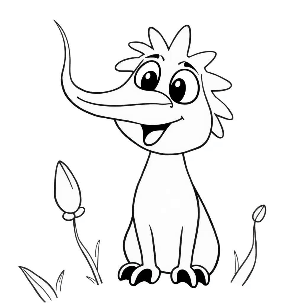 Plantilla para colorear para niños