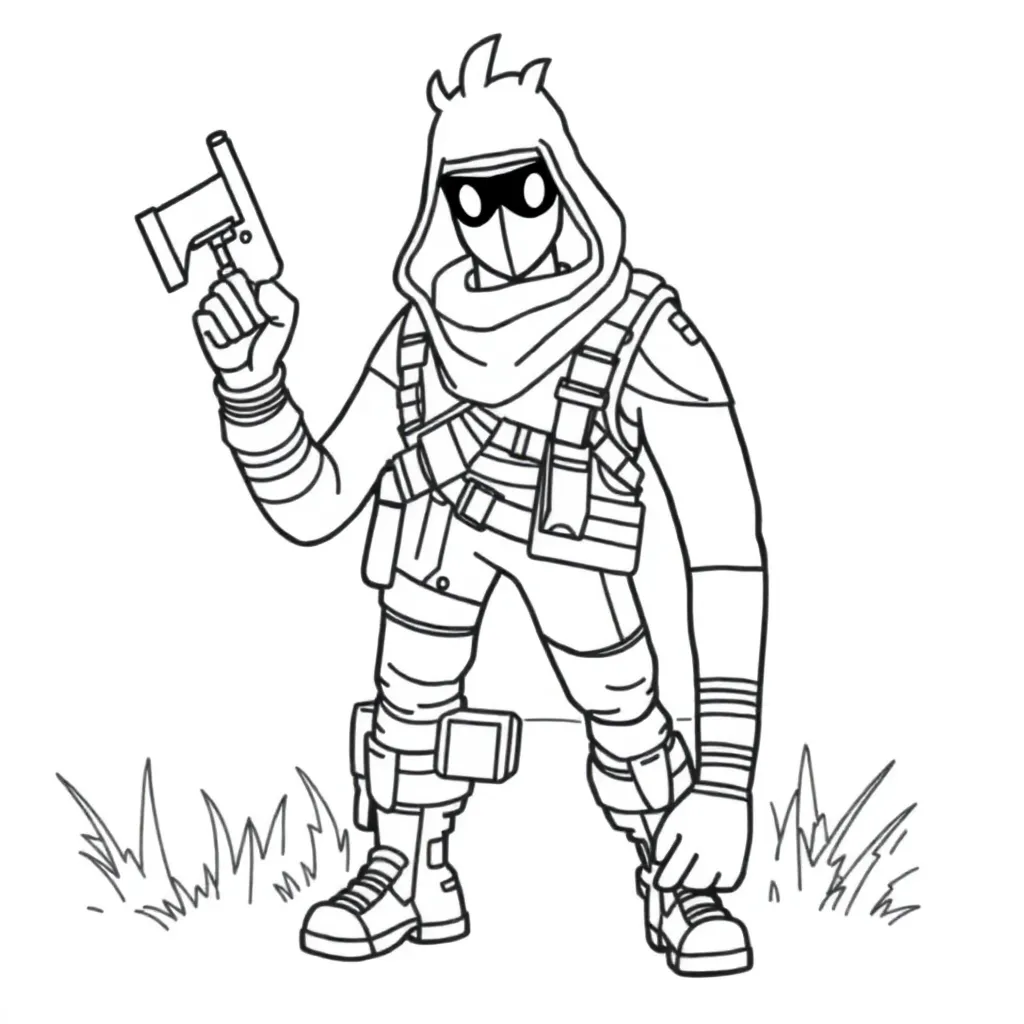 Plantilla para colorear para niños