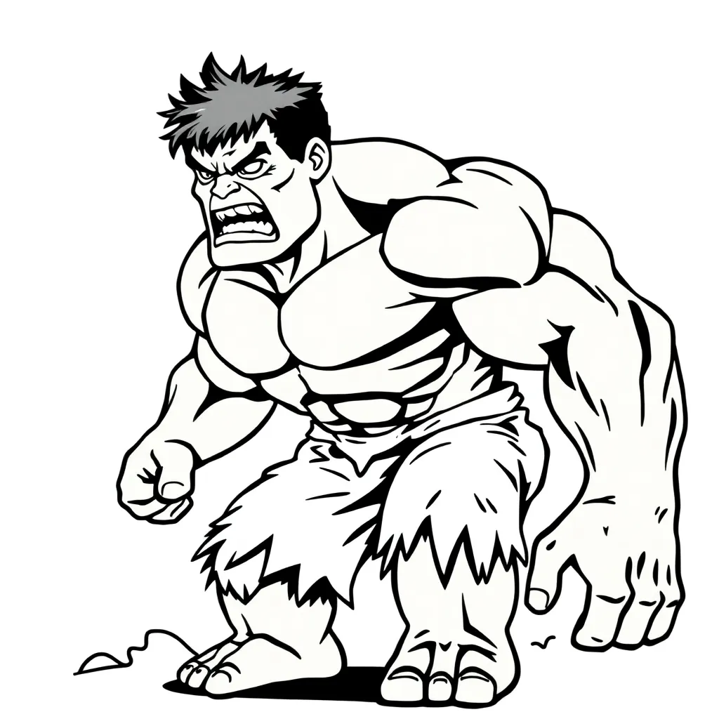 Plantilla para colorear para niños