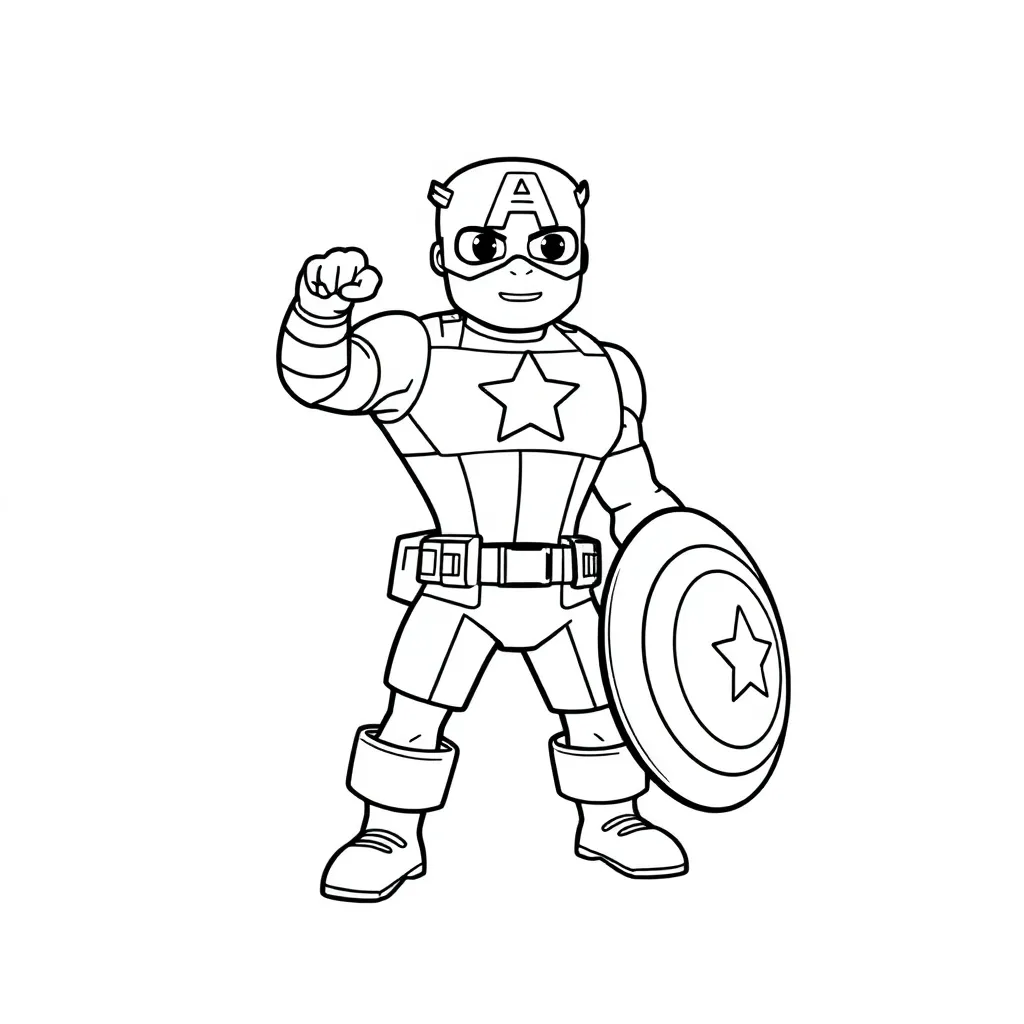 Plantilla para colorear para niños