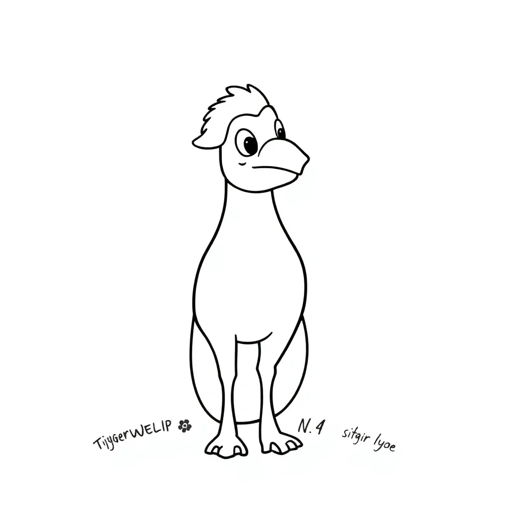 Plantilla para colorear para niños