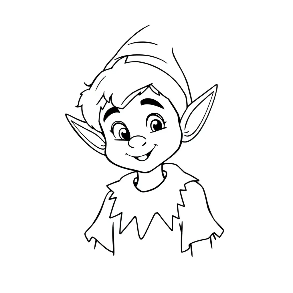 Plantilla para colorear para niños