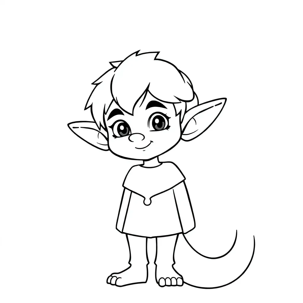 Plantilla para colorear para niños