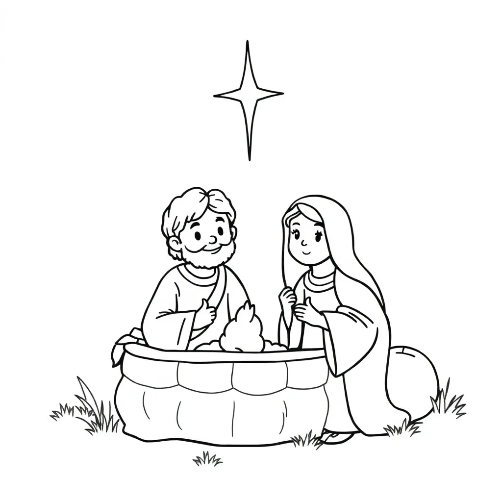 Plantilla para colorear para niños