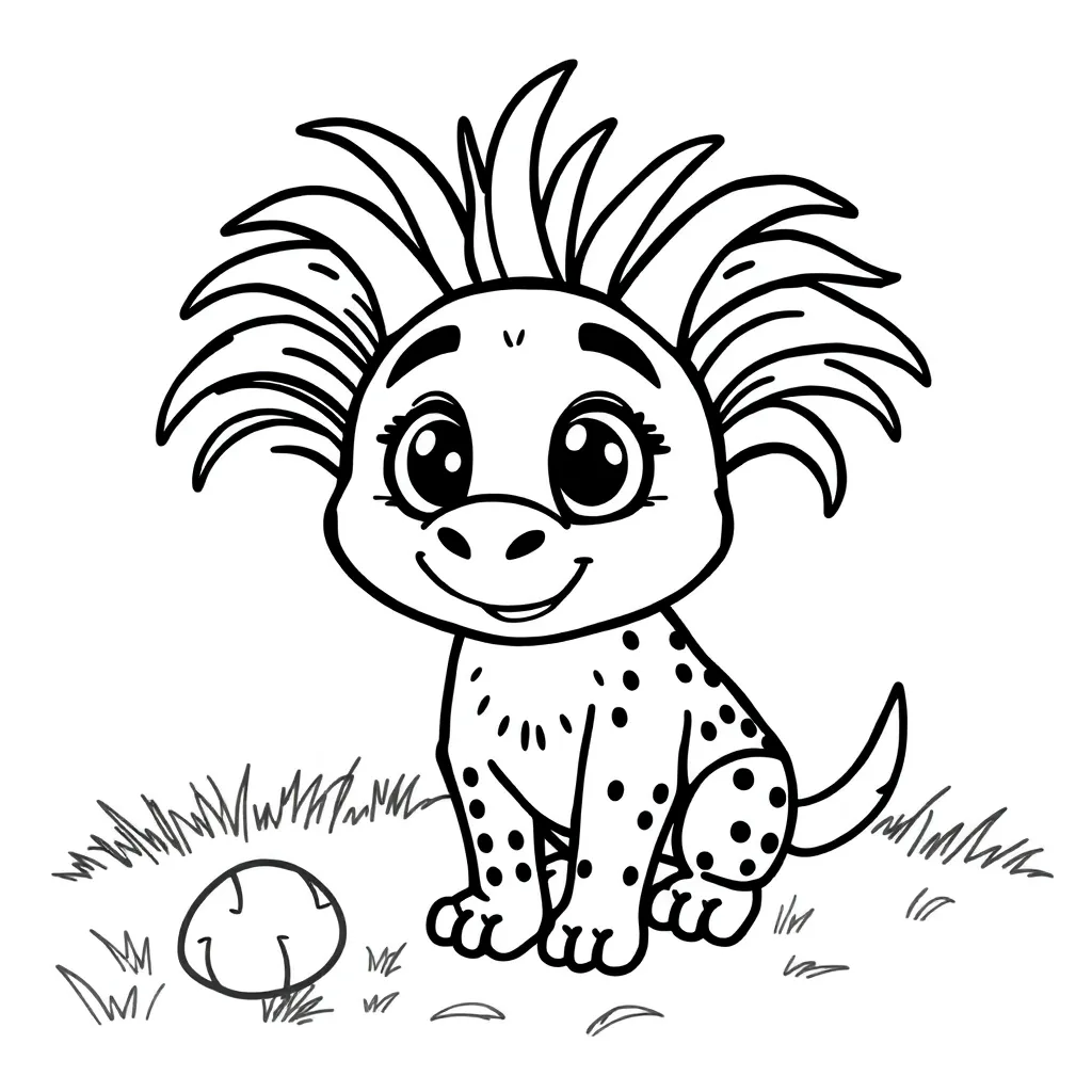 Plantilla para colorear para niños