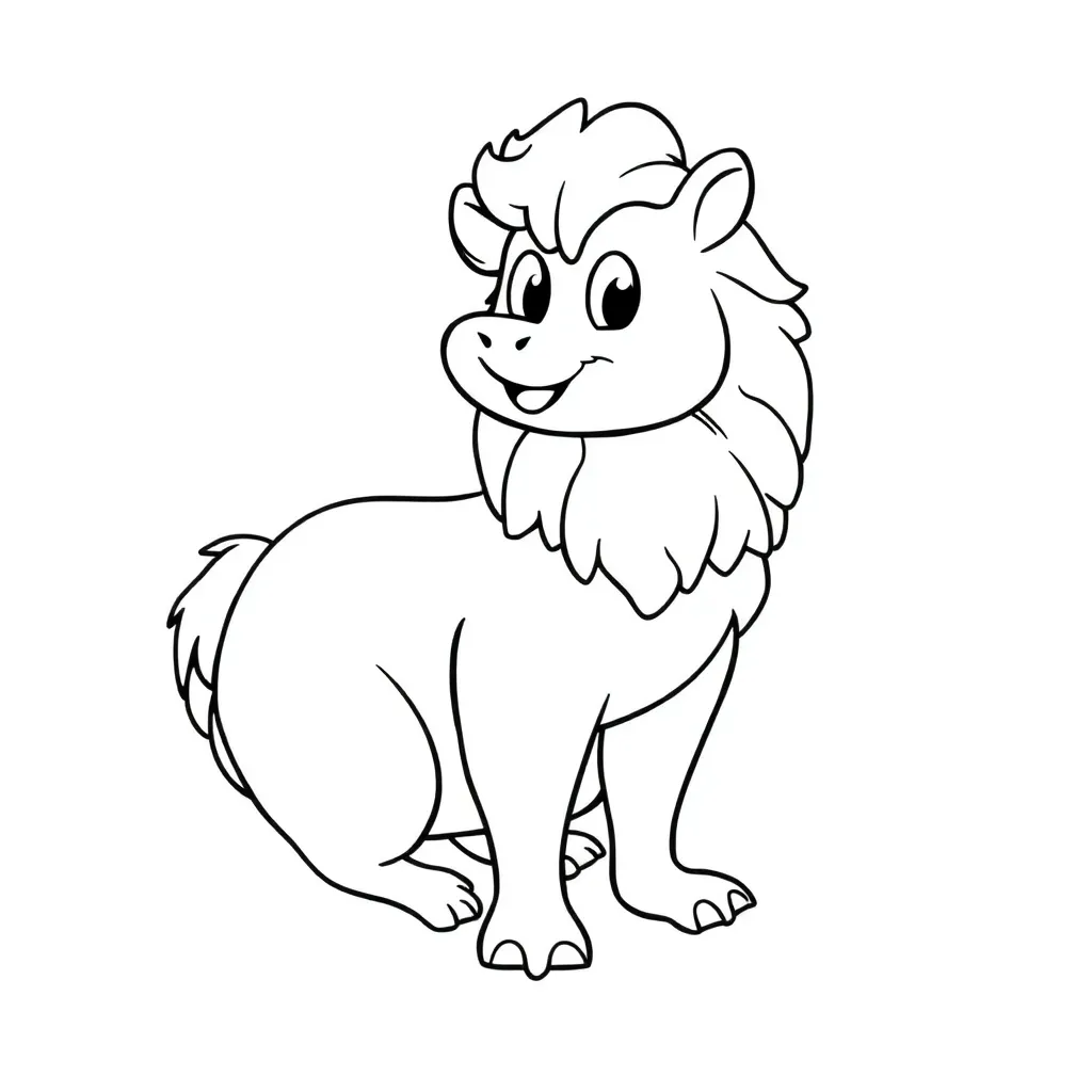 Plantilla para colorear para niños