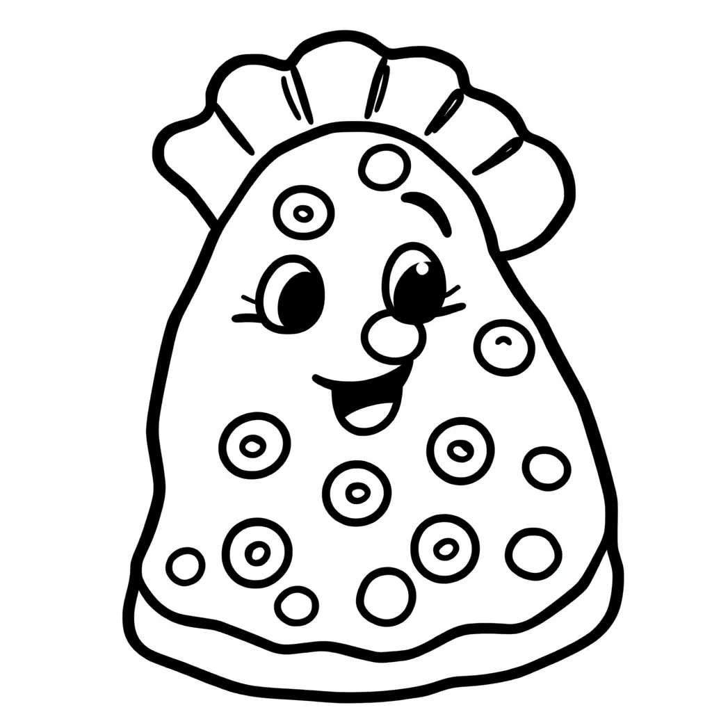 Plantilla para colorear para niños