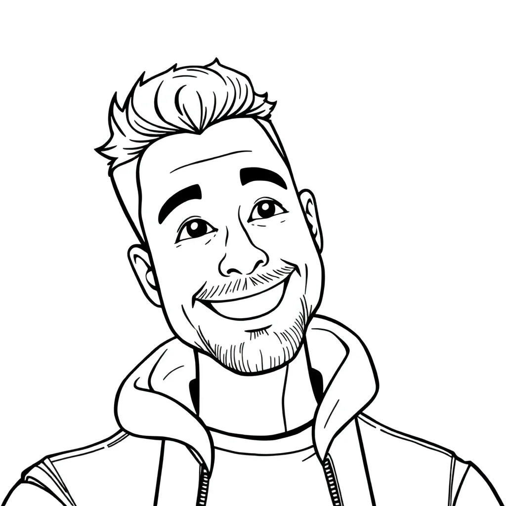 Plantilla para colorear para niños