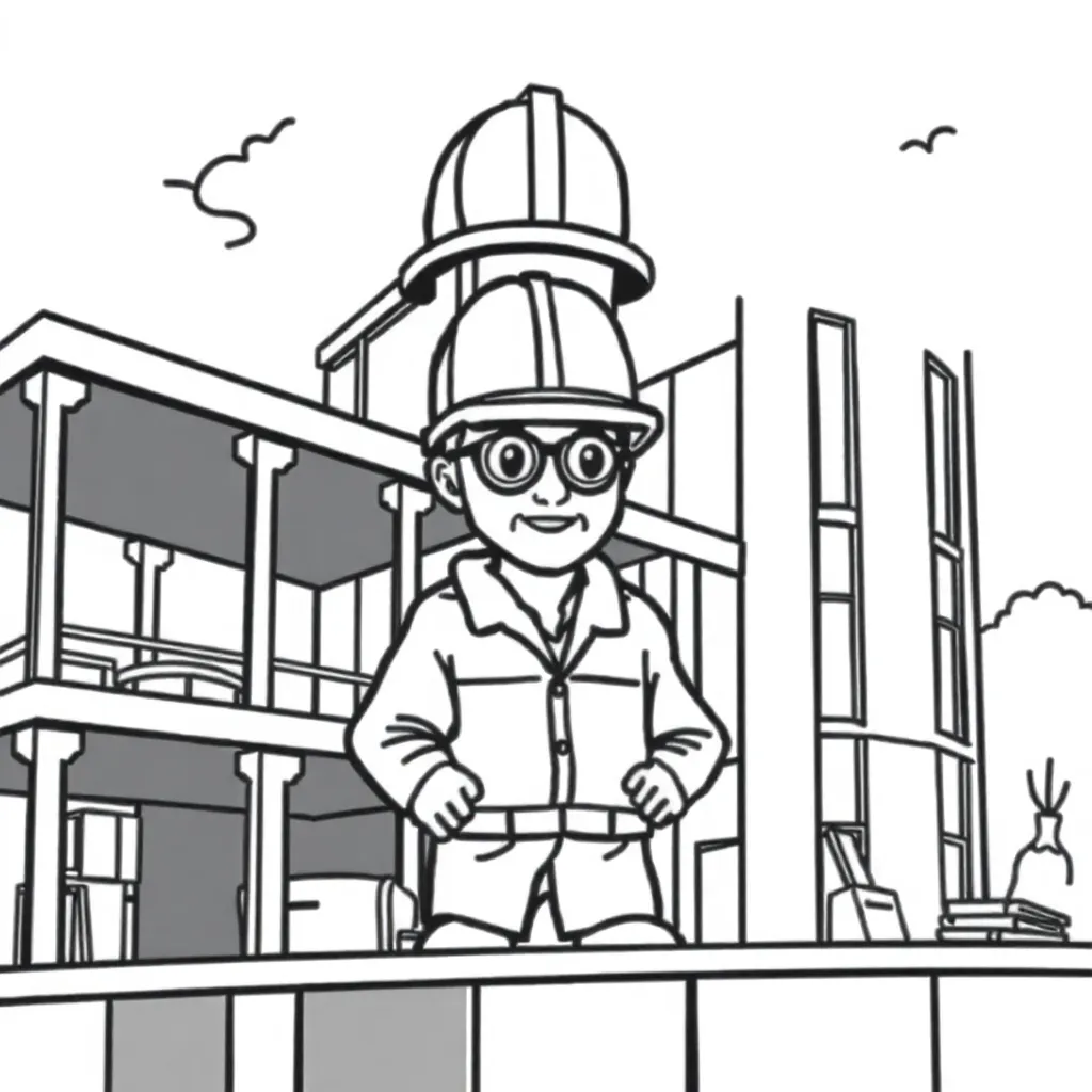 Plantilla para colorear para niños