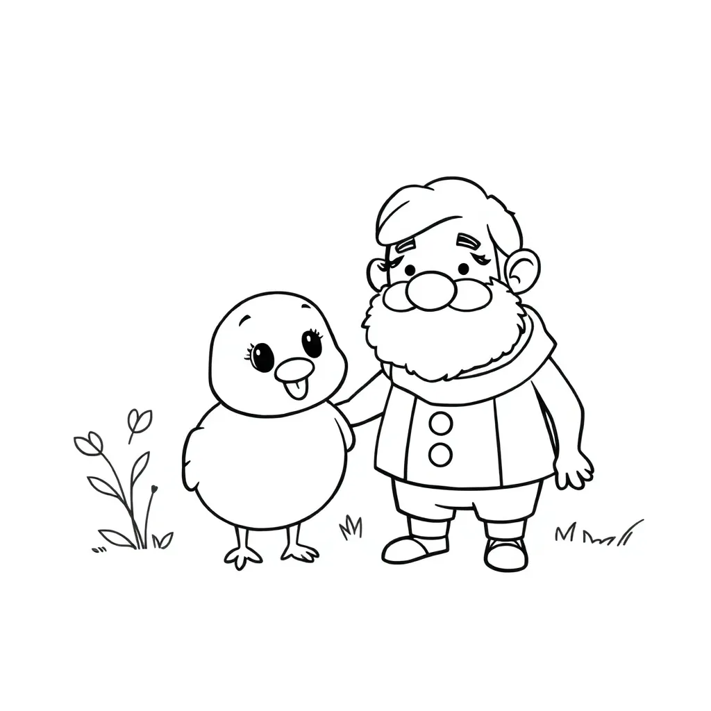 Plantilla para colorear para niños