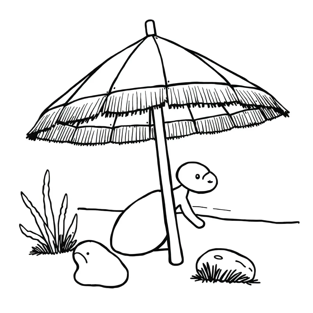 Plantilla para colorear para niños