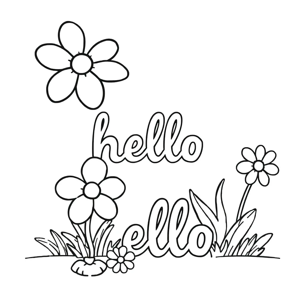 Plantilla para colorear para niños