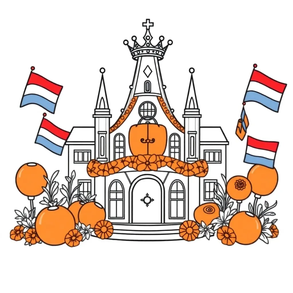 Plantilla para colorear para niños