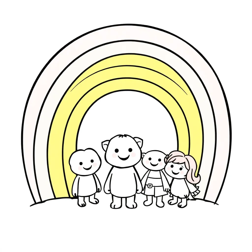 Plantilla para colorear para niños