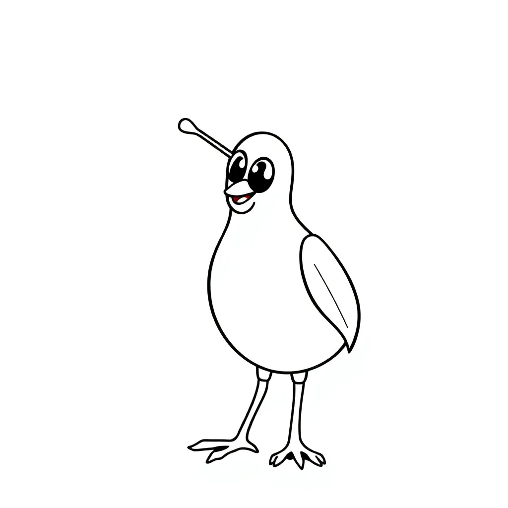 Plantilla para colorear para niños