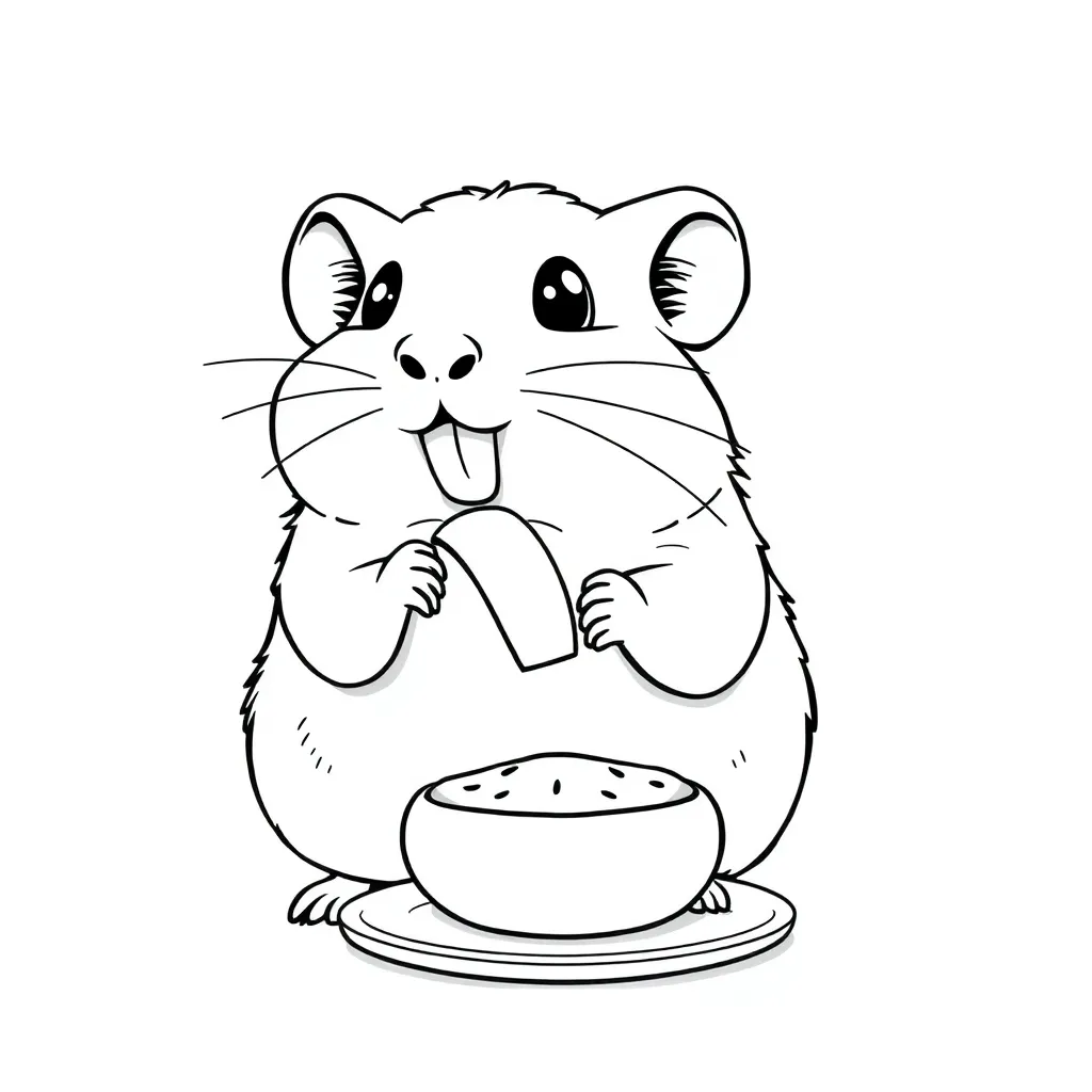 Plantilla para colorear para niños