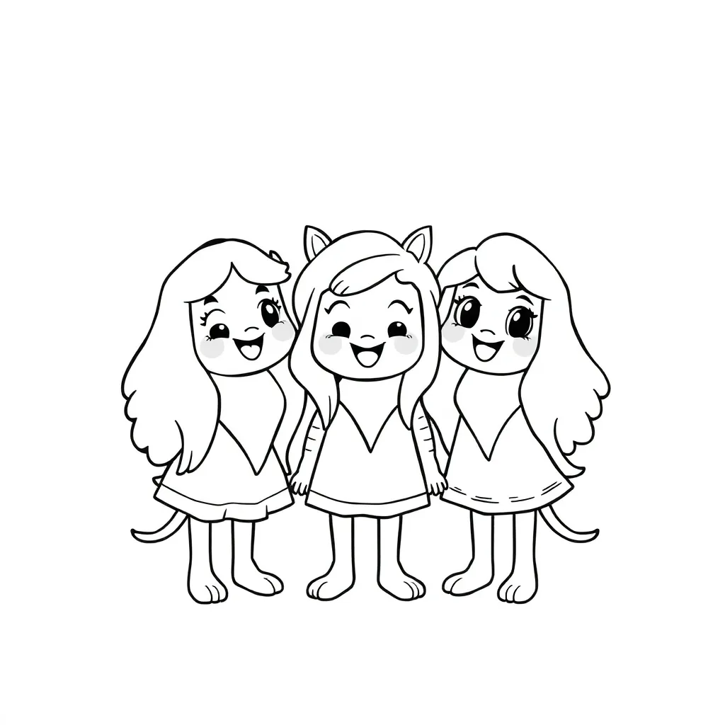 Plantilla para colorear para niños