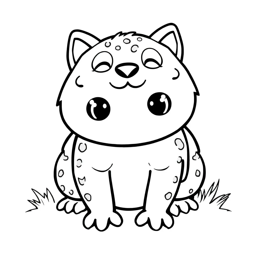 Plantilla para colorear para niños