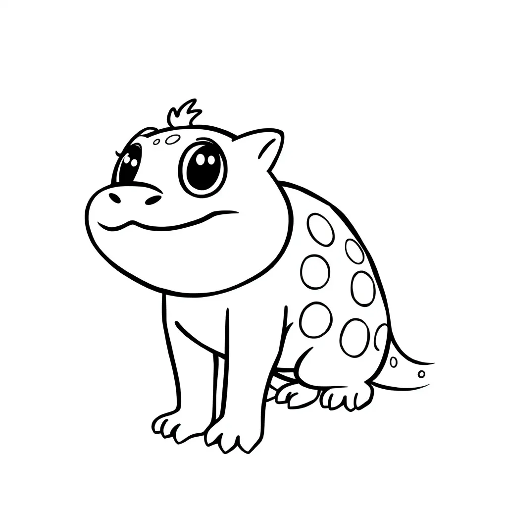 Plantilla para colorear para niños