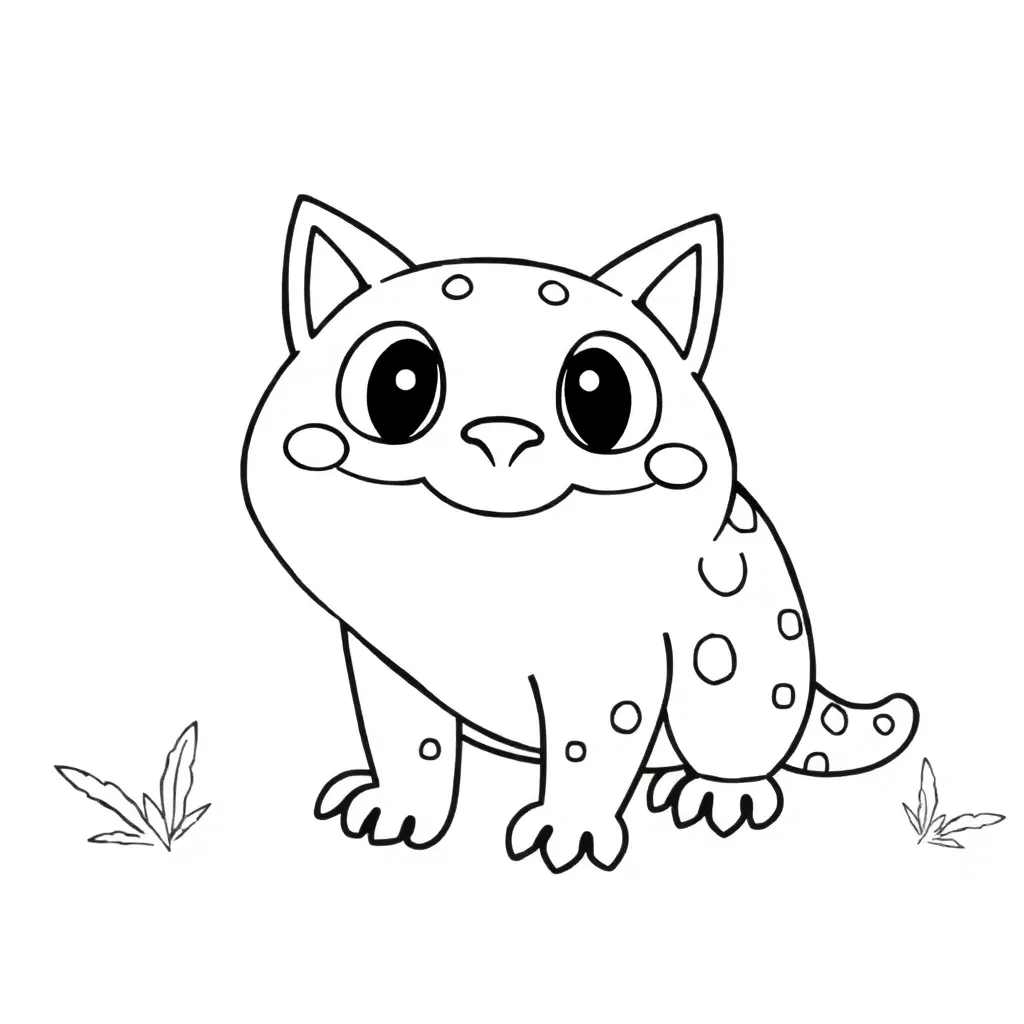 Plantilla para colorear para niños