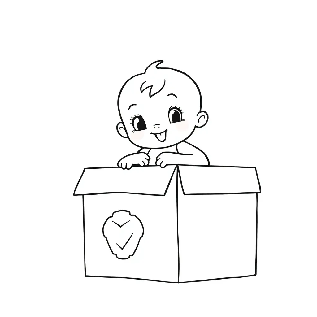 Plantilla para colorear para niños