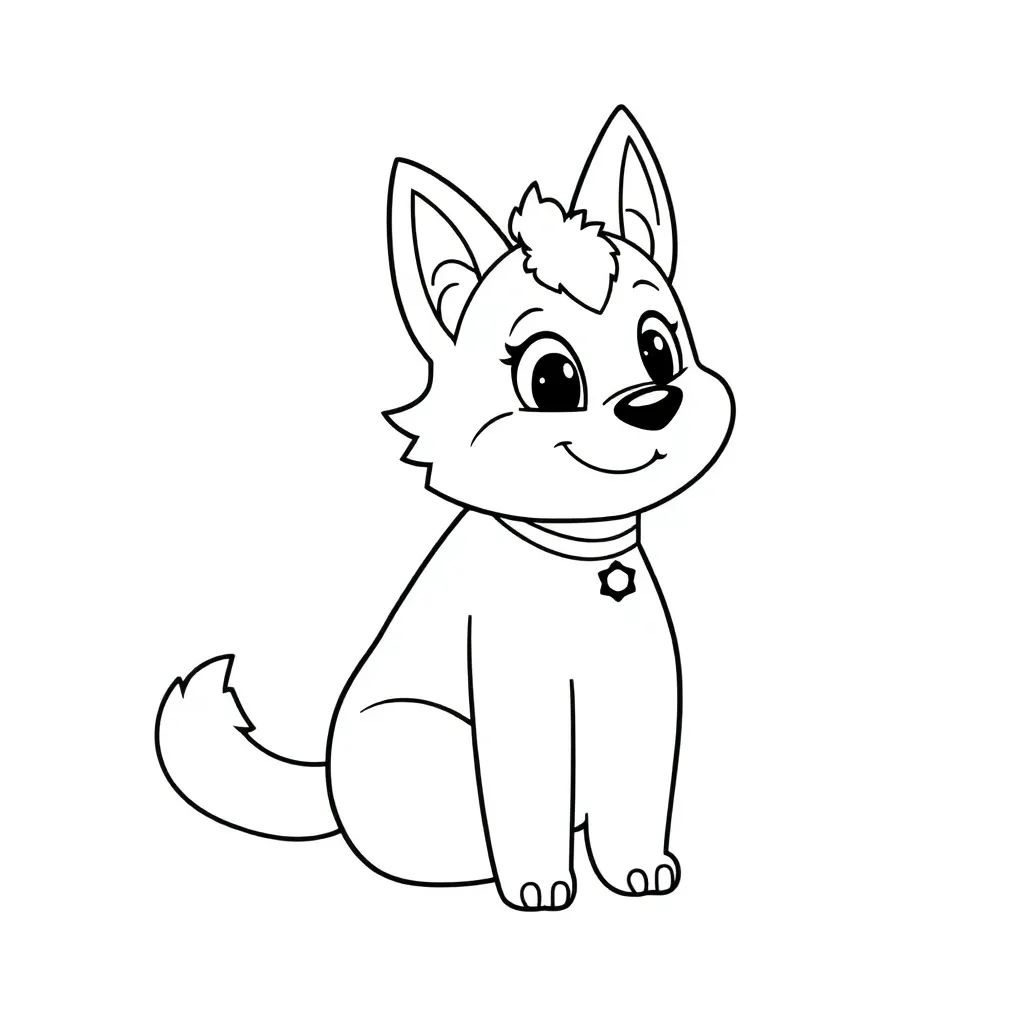 Plantilla para colorear para niños