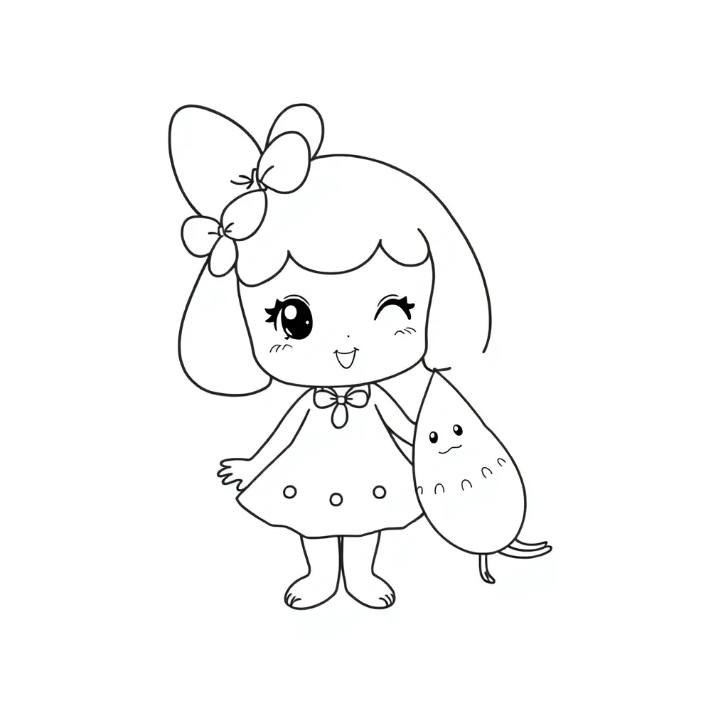 Plantilla para colorear para niños