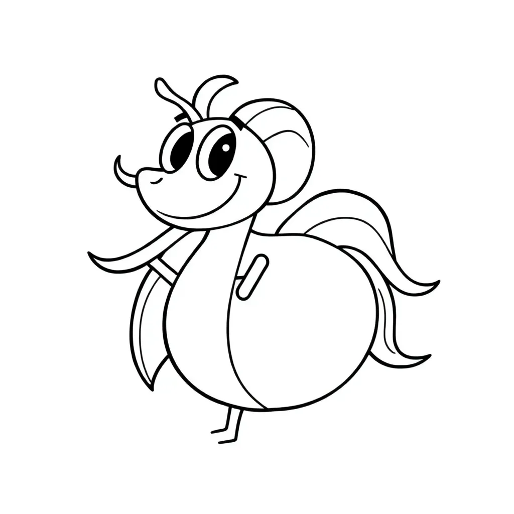 Plantilla para colorear para niños