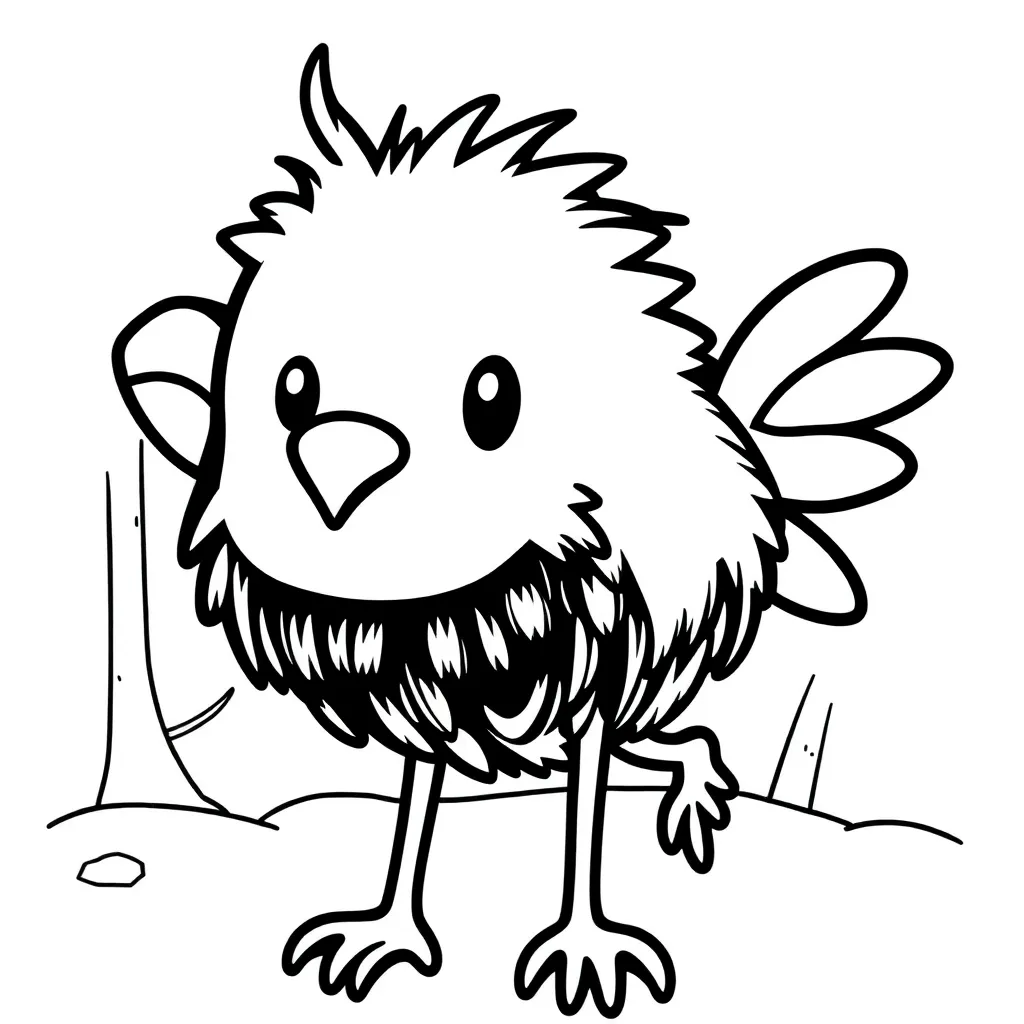 Plantilla para colorear para niños