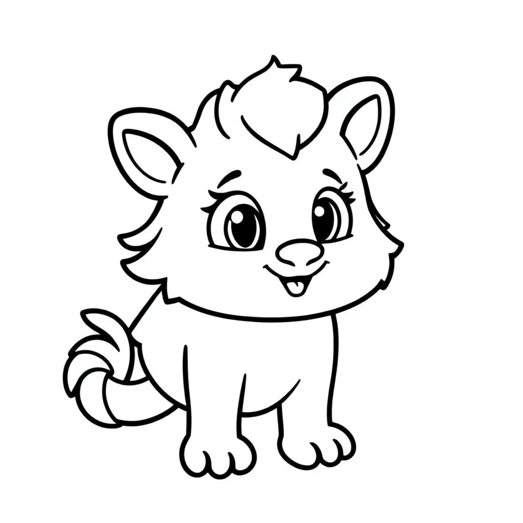 Plantilla para colorear para niños