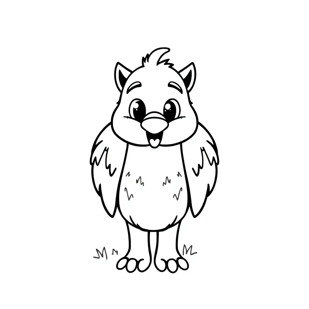 Plantilla para colorear para niños