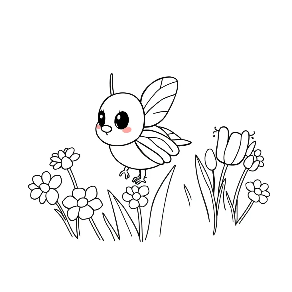 Plantilla para colorear para niños