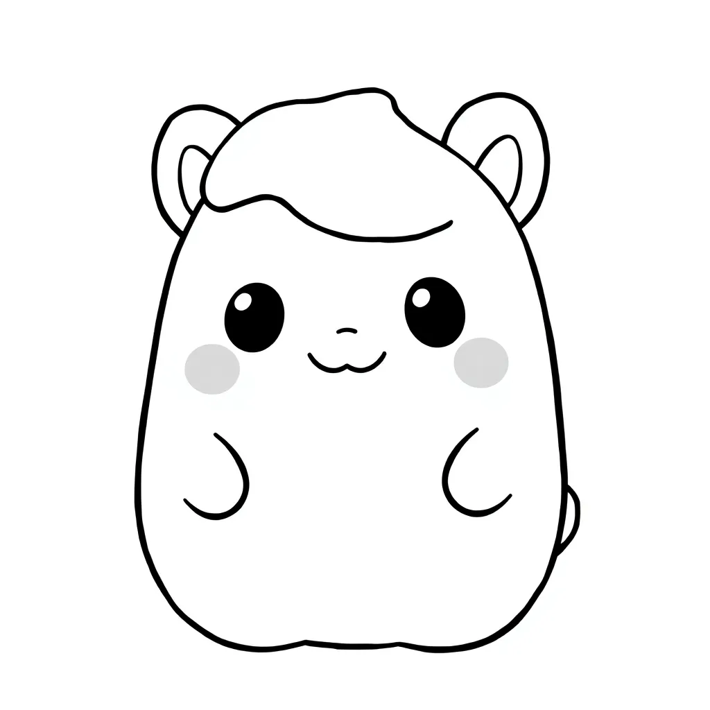 Plantilla para colorear para niños