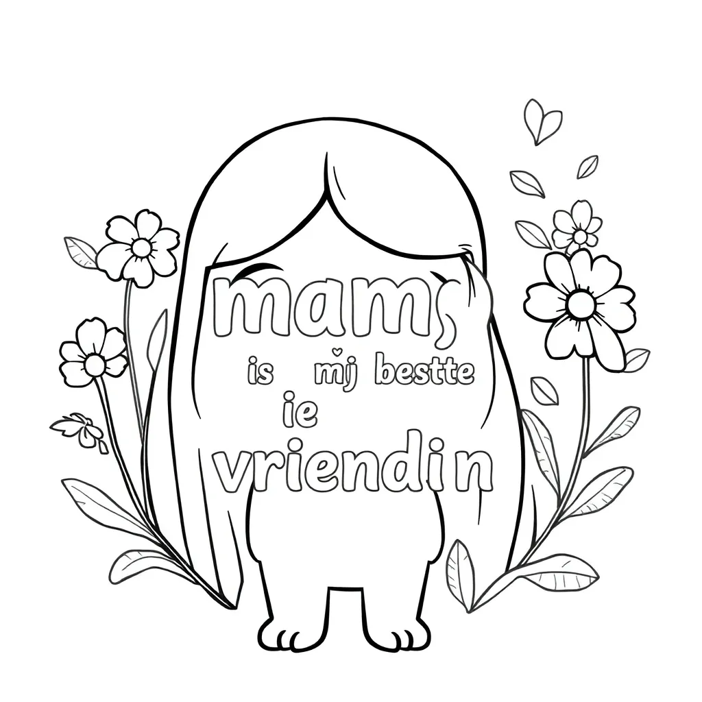 Plantilla para colorear para niños