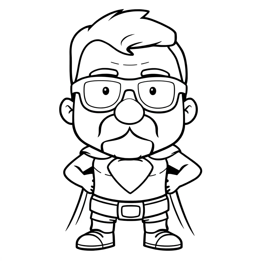 Plantilla para colorear para niños