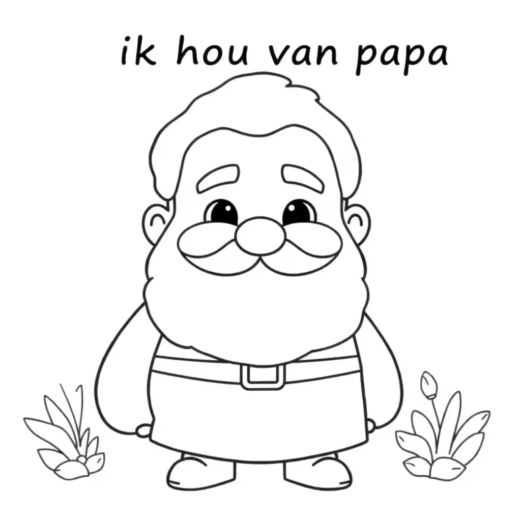 Plantilla para colorear para niños