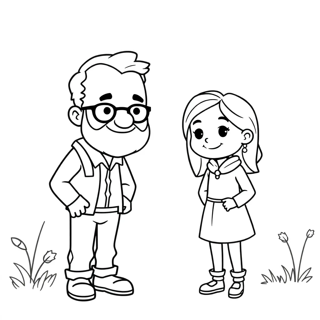 Plantilla para colorear para niños