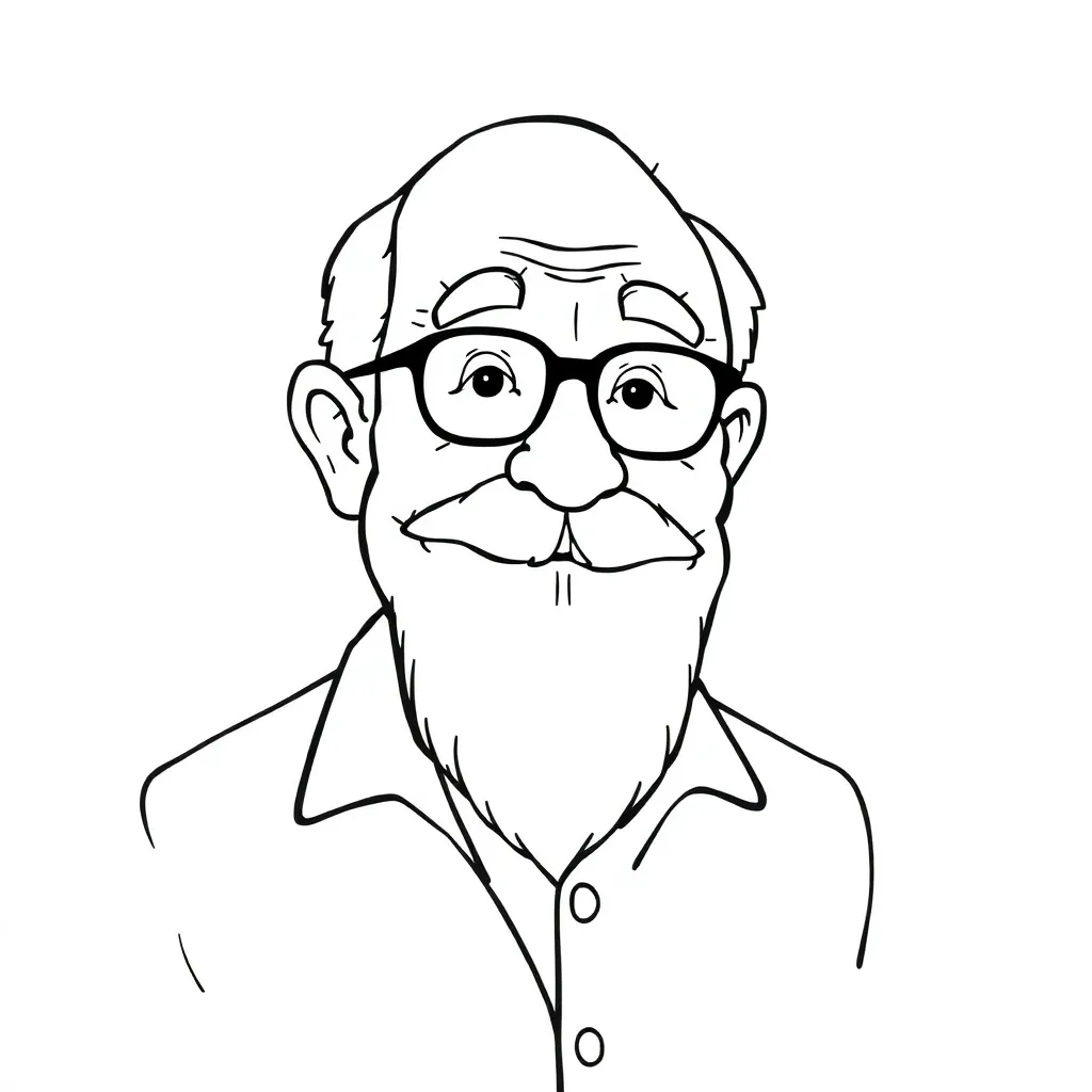 Plantilla para colorear para niños