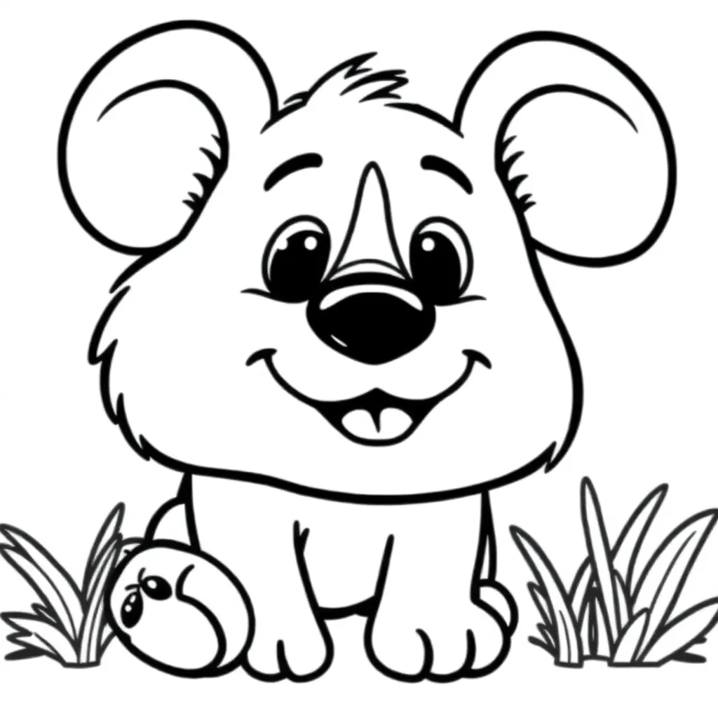 coloring page for children