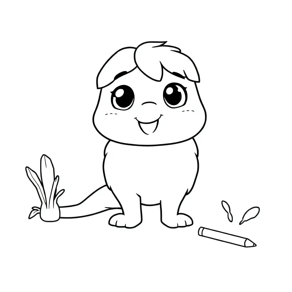 Plantilla para colorear para niños