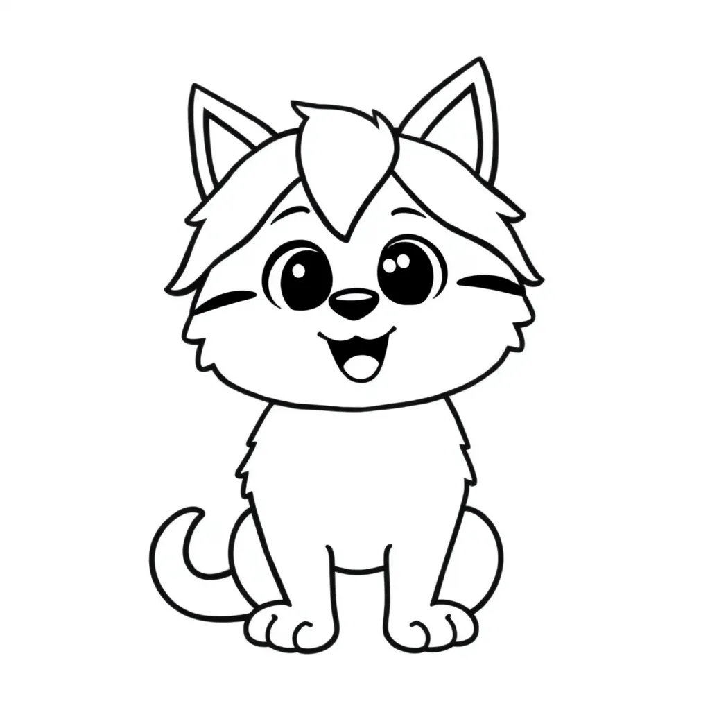 Plantilla para colorear para niños