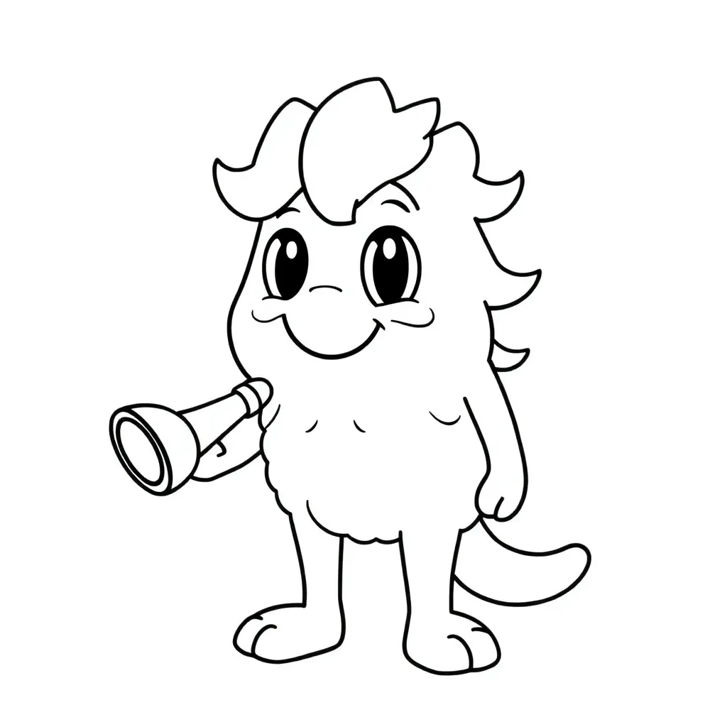 Plantilla para colorear para niños